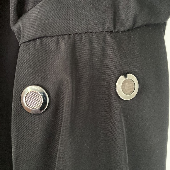 CINZIA ROCCA long black jacket size 8 *as is - Picture 12 of 13